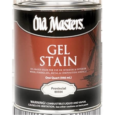 Gizmo 80504 Provincial Gel Stain - 1 Quart GI3574456